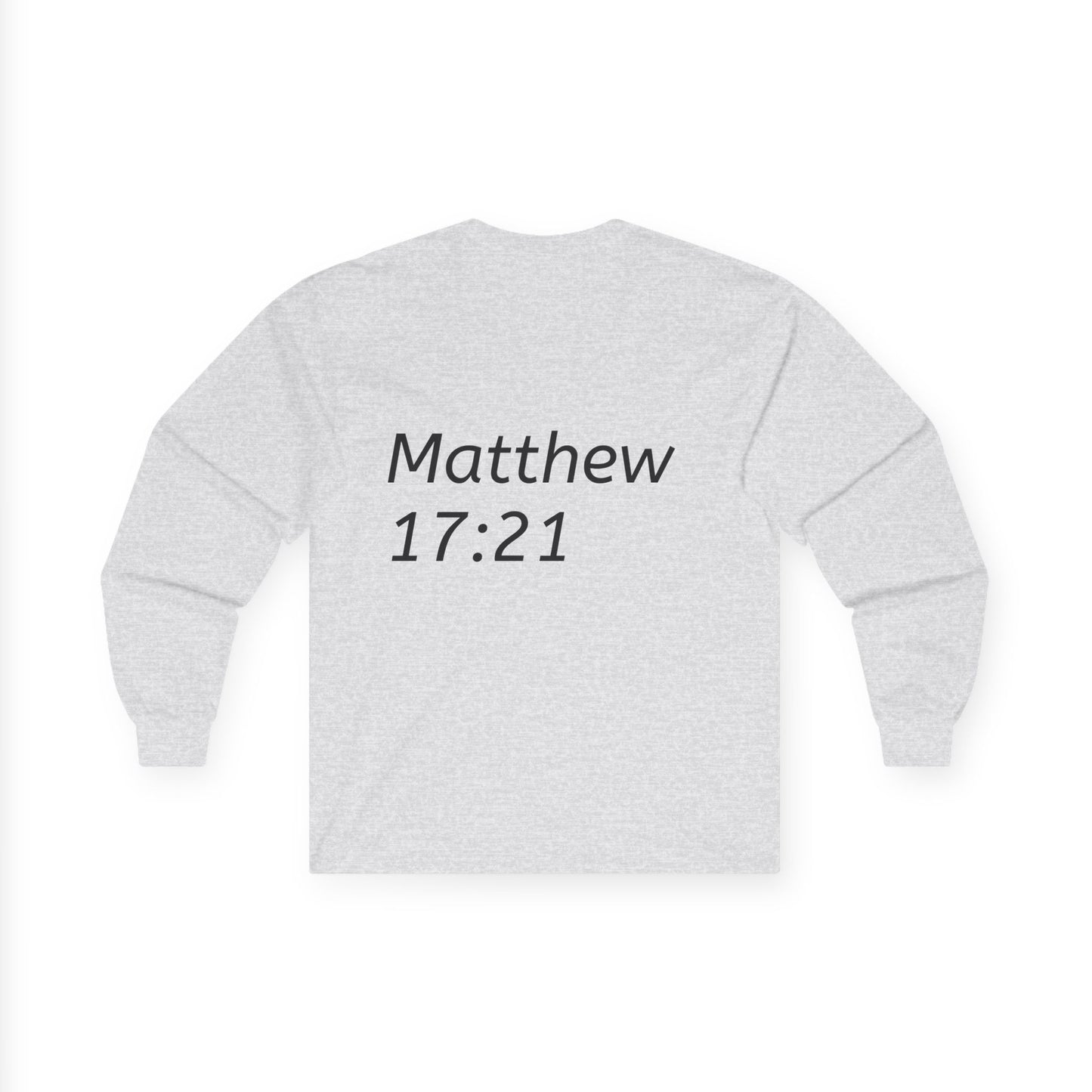F.A.S.T. Long Sleeve Tee — Faith And Spirit Together Minimalist Graphic Shirt